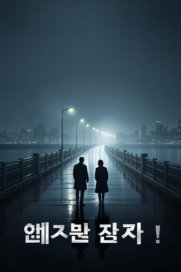 《汉江夜行》高清海报
